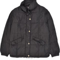FILA Womens Padded Jacket IT 42 Medium Black Polyamide | Vintage Fila | Thrift | Second-Hand Fila | Used Clothing | Messina Hembry 