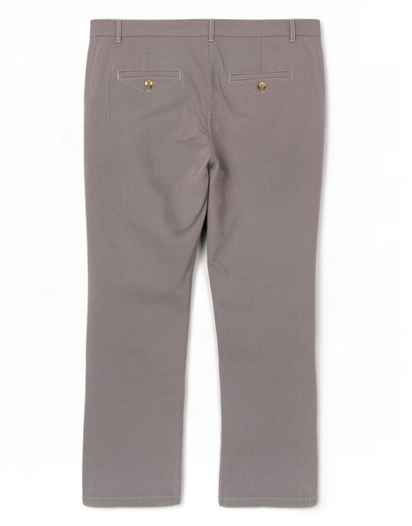Marks & Spencer Womens Per Una Chino Trousers UK 16 Large W36 L27 Navy Blue