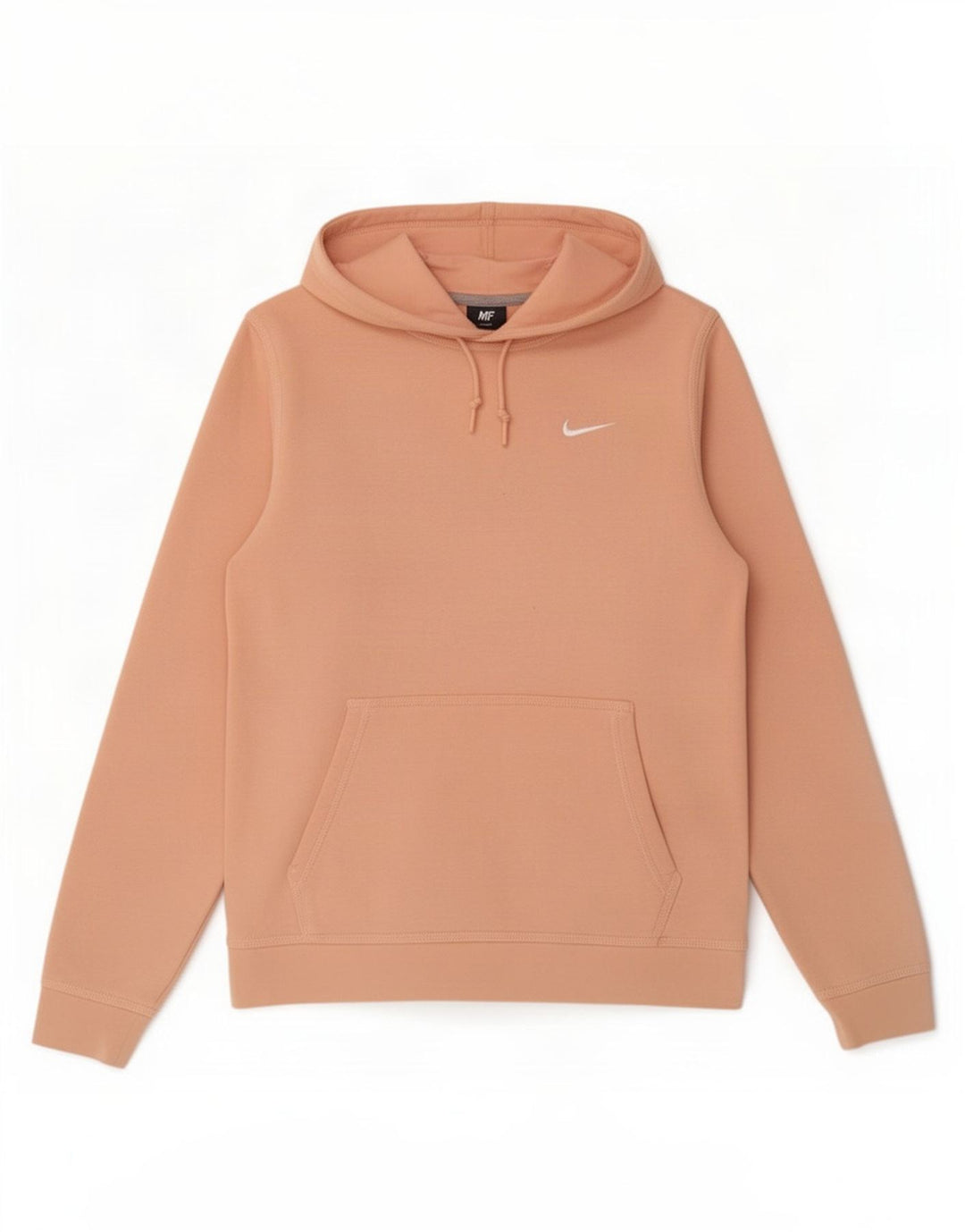 Nike Mens Hoodie Jumper Medium Pink Cotton
