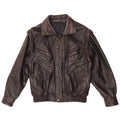 Vintage Mens Leather Jacket UK 38 Medium Black