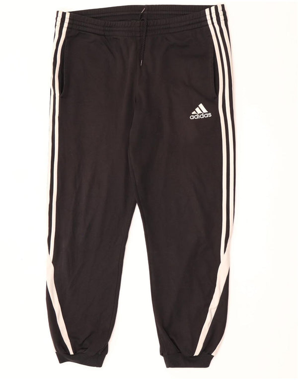 Adidas Mens Clima 365 Tracksuit Trousers Joggers Medium Black Colourblock