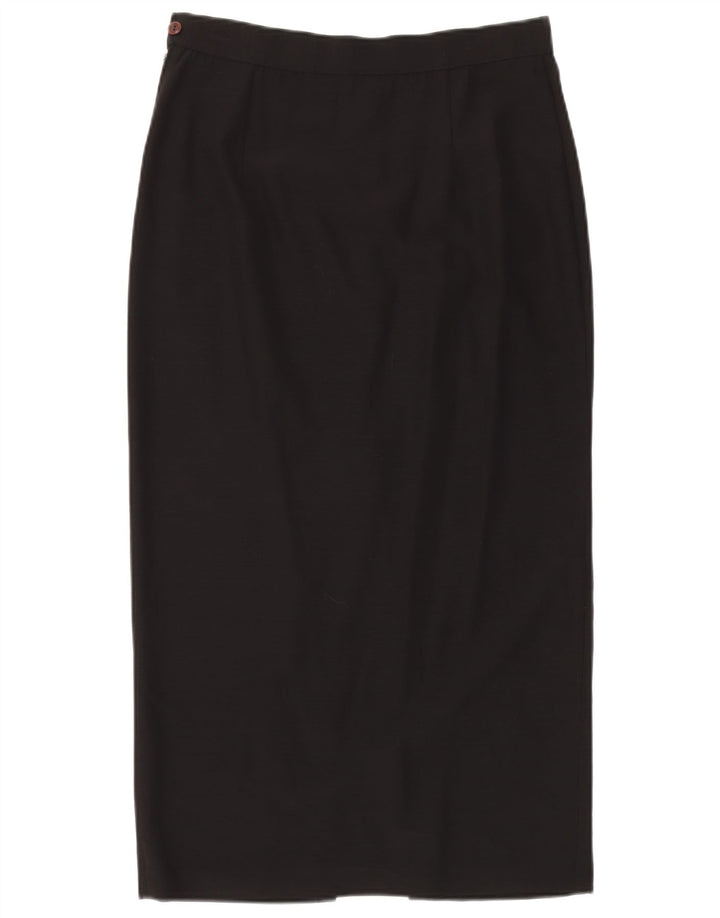 ELISA LANDRI Womens Maxi Skirt W30 Medium  Black