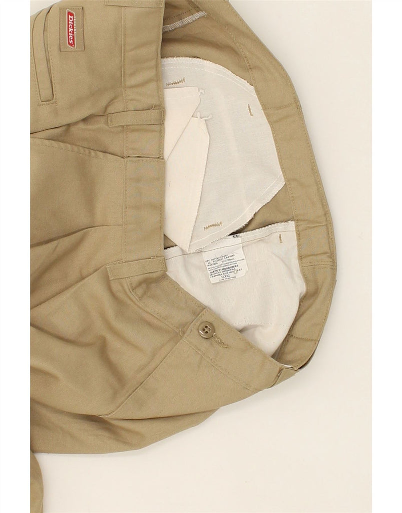 DICKIES Mens Pegged Casual Trousers W38 L32  Beige Polyester | Vintage Dickies | Thrift | Second-Hand Dickies | Used Clothing | Messina Hembry 