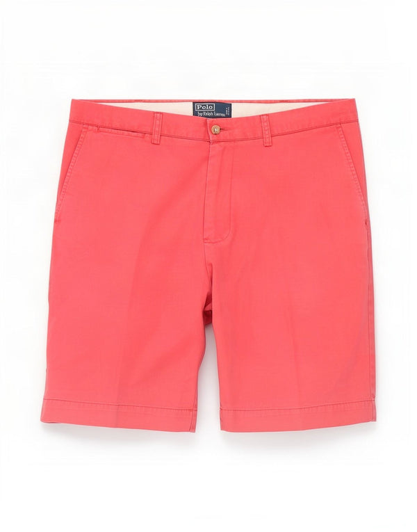 Polo Ralph Lauren Mens Chino Shorts W36 Large Pink Cotton