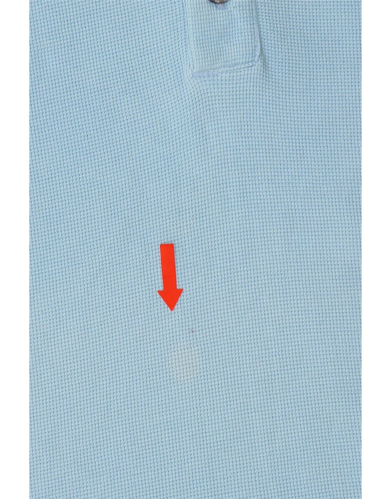 ADIDAS Mens Polo Shirt Large Blue Cotton Vintage Adidas and Second-Hand Adidas from Messina Hembry 