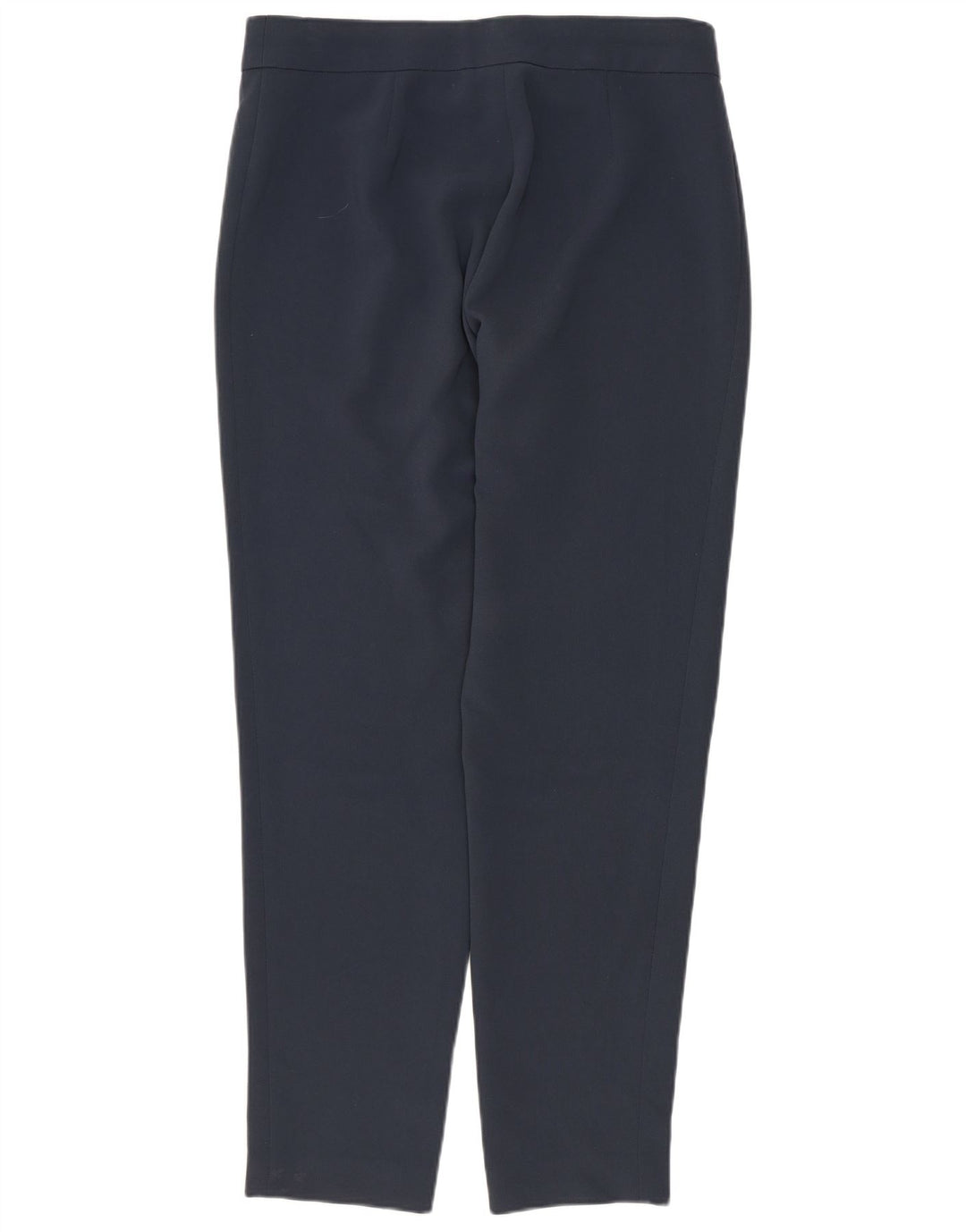 Max Mara Womens Slim Casual Trousers UK 8 Small W28 L27 Navy Blue