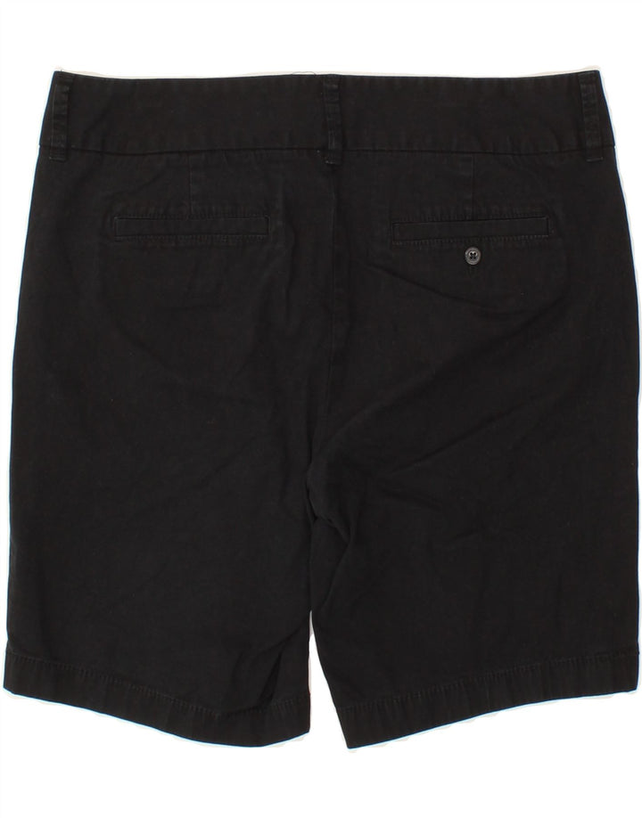 J. CREW Womens Frankie Chino Shorts US 8 Medium W30  Black Cotton Vintage J. Crew and Second-Hand J. Crew from Messina Hembry 
