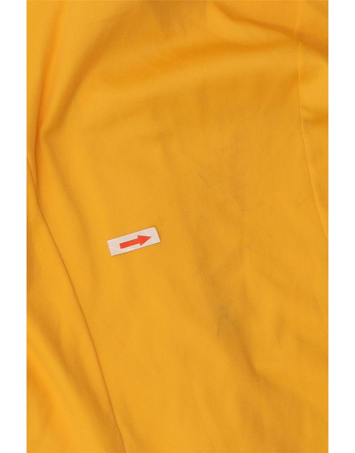 Vintage Womens Shirt UK 12 Medium Yellow