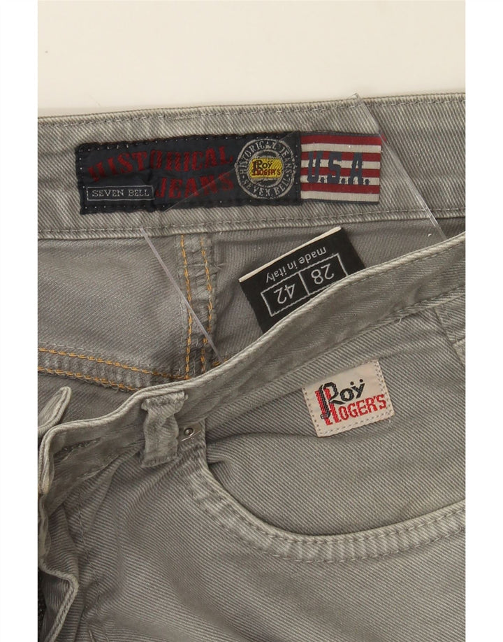 ROY ROGERS Womens Skinny Jeans W28 L33 Grey Cotton Vintage Roy Rogers and Second-Hand Roy Rogers from Messina Hembry 