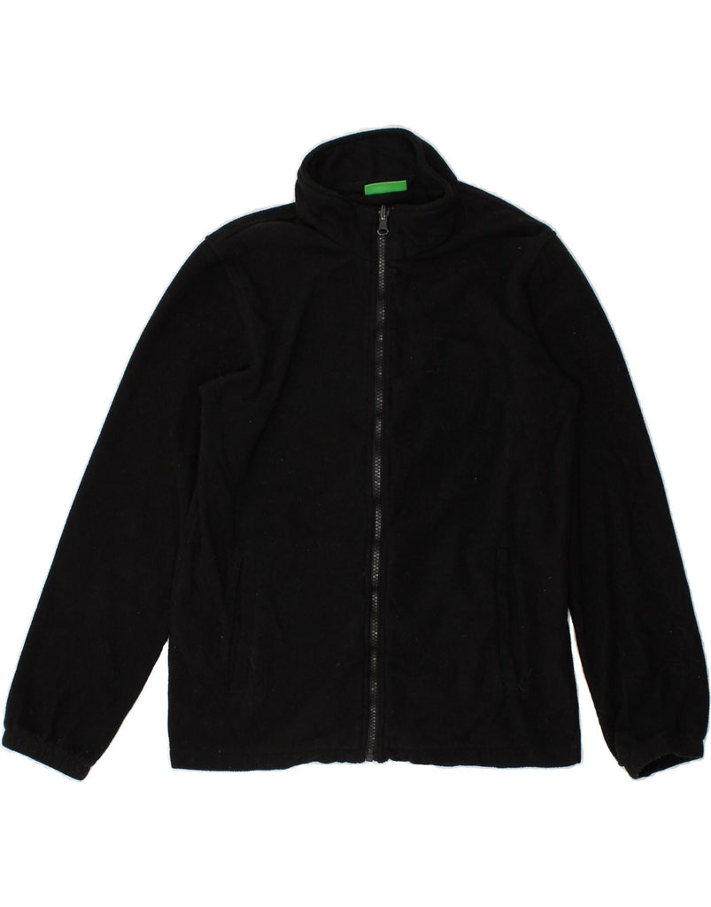 MOUNTAIN WAREHOUSE Boys Fleece Jacket 12-13 Years Black Polyester | Vintage Mountain Warehouse | Thrift | Second-Hand Mountain Warehouse | Used Clothing | Messina Hembry 