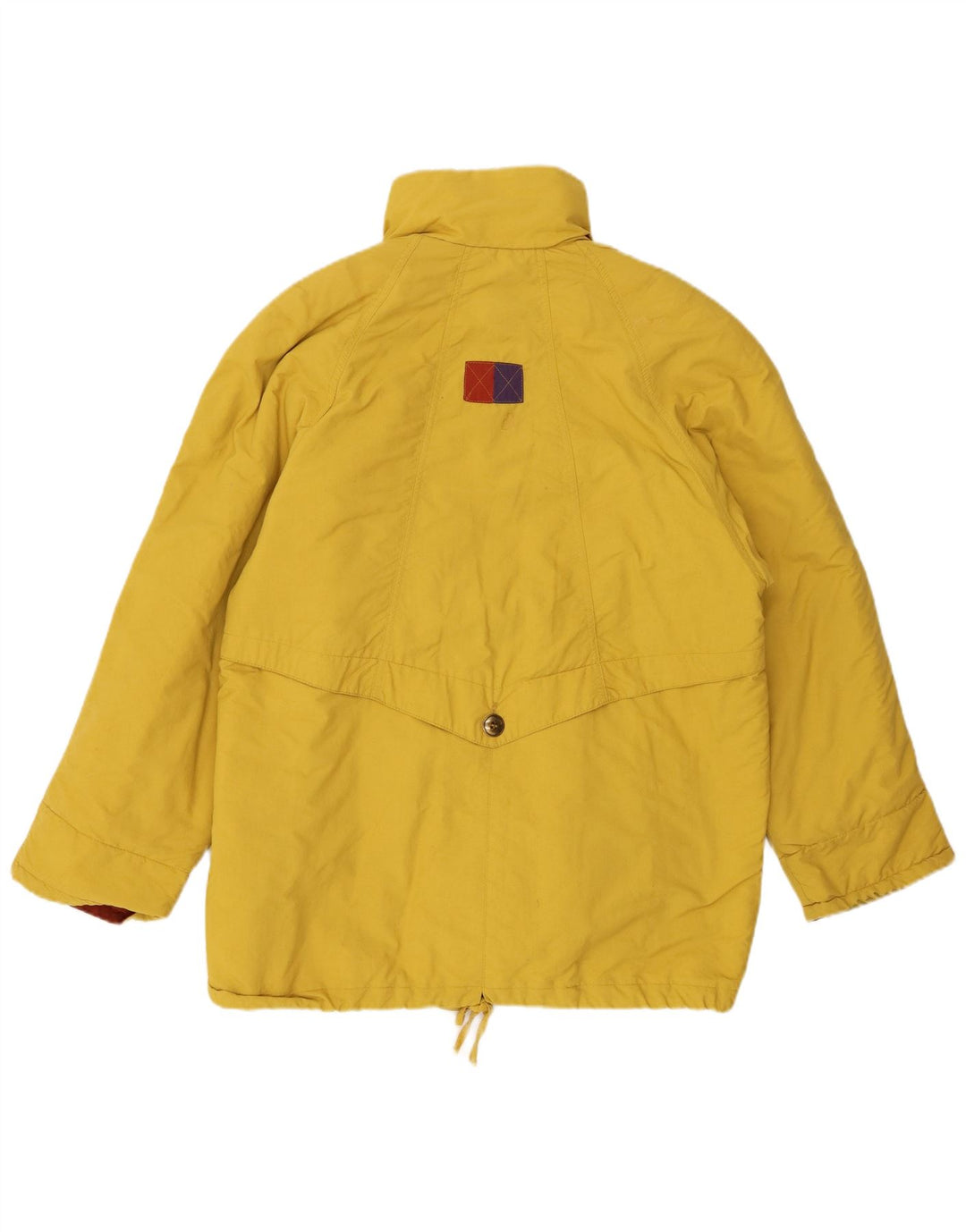 C & A Mens Rain Jacket UK 18 XL Yellow Nylon
