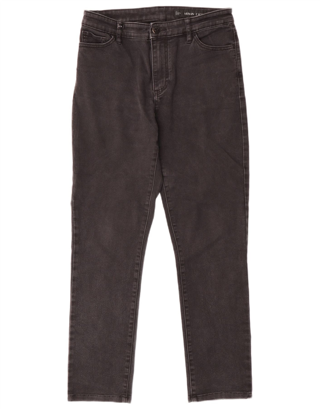 Armani Jeans Womens Slim Jeans W30 L28 Black Cotton