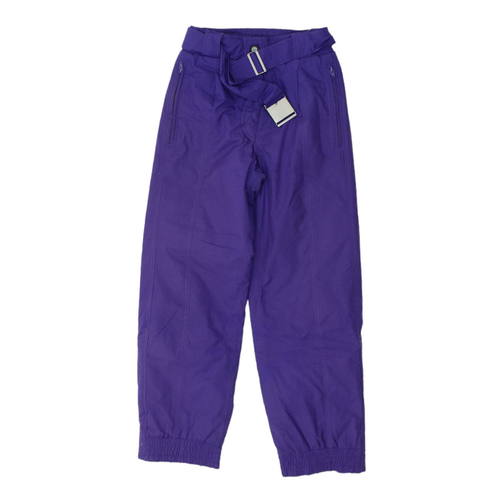 Sergio Tacchini Mens Purple Ski Trousers | Vintage Winter Sports Snow Pants VTG | Vintage Messina Hembry | Thrift | Second-Hand Messina Hembry | Used Clothing | Messina Hembry 