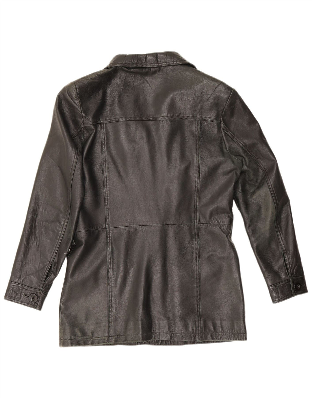 Matinee Womens Leather Jacket UK 14 Medium Black