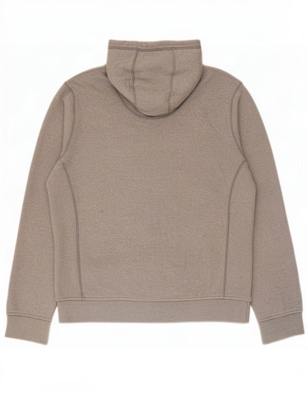 Timberland Mens Graphic Regular Fit Zip Hoodie Sweater XL Grey Cotton