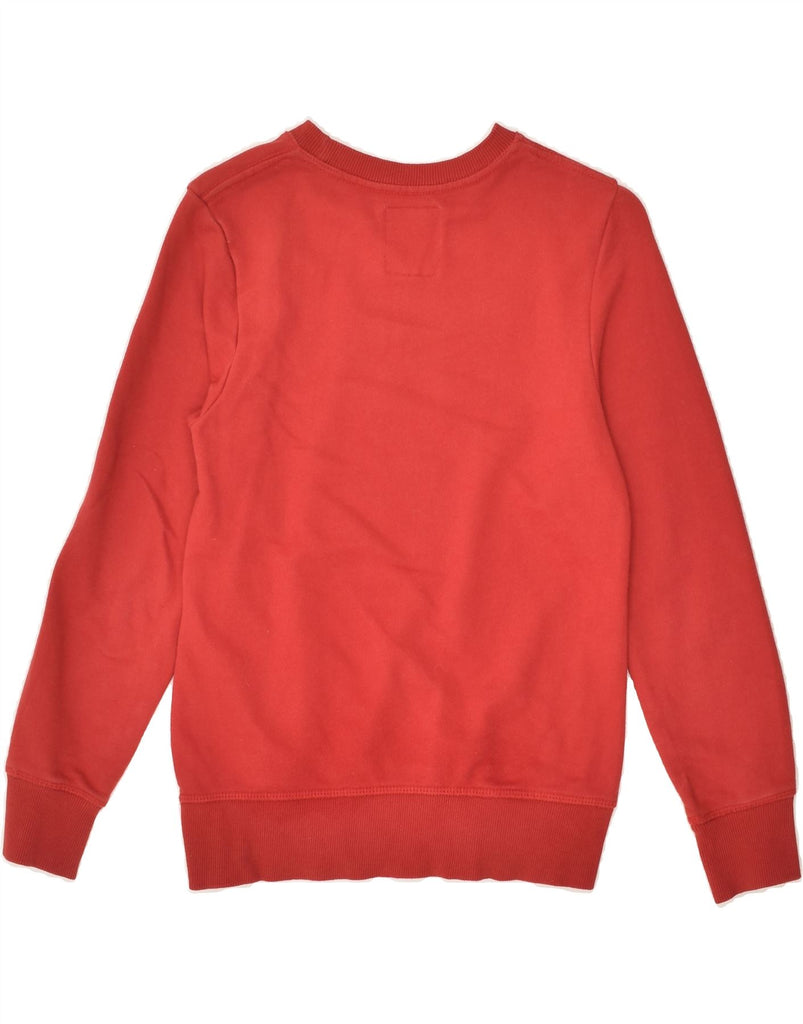 LEVI'S Girls Graphic Sweatshirt Jumper 11-12 Years Red Cotton | Vintage Levi's | Thrift | Second-Hand Levi's | Used Clothing | Messina Hembry 