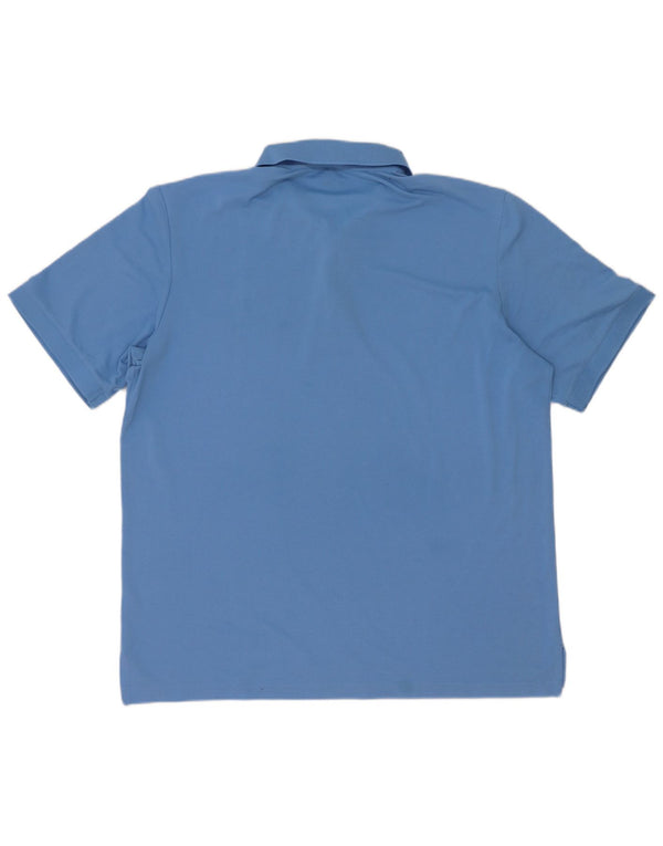 Adidas Mens Polo Shirt Large Blue