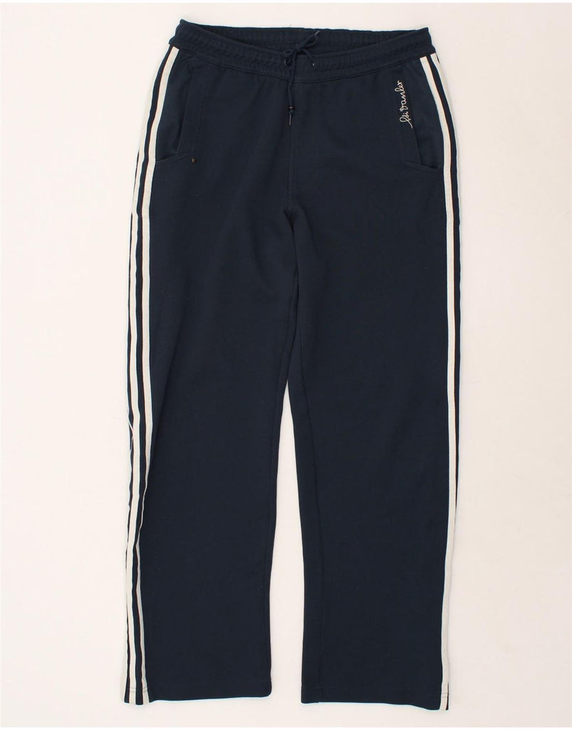 ADIDAS Mens Tracksuit Trousers UK 36/38 Small Navy Blue Polyester | Vintage Adidas | Thrift | Second-Hand Adidas | Used Clothing | Messina Hembry 