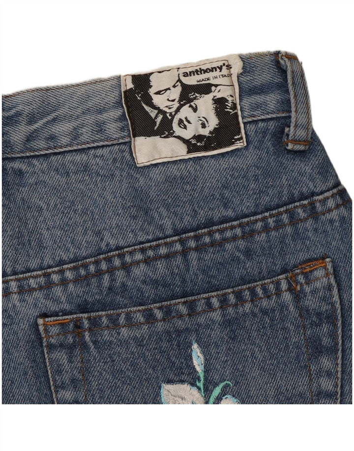 Vintage Womens Tapered Jeans W26 L27 Blue