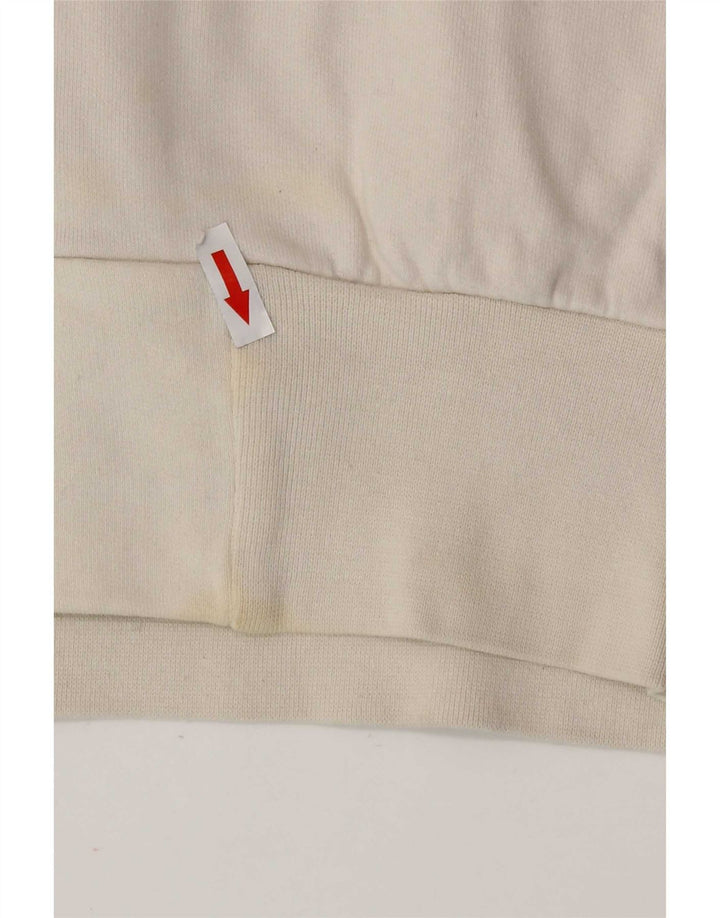 North Sails Mens Graphic Tracksuit Top Jacket 2XL Off White Cotton