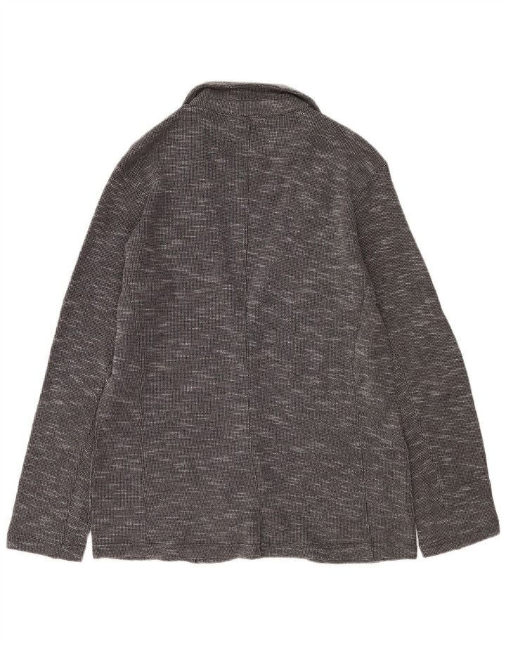 Carrera Mens 2 Button Blazer Jacket UK 38 Medium Grey Flecked Cotton