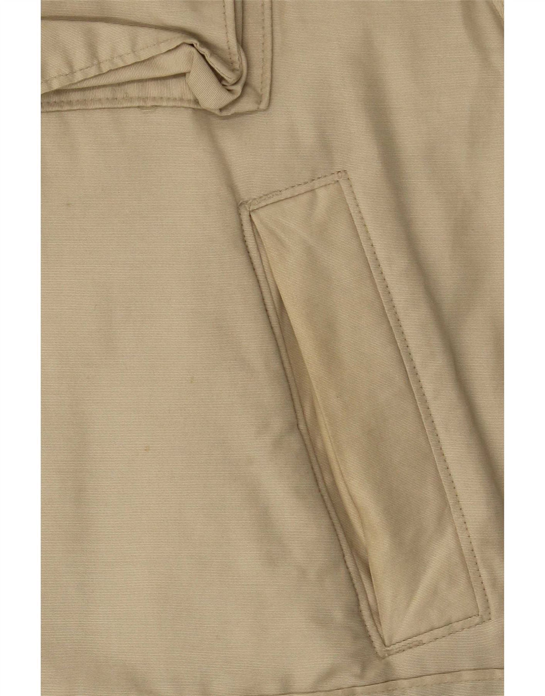 Woolrich Mens Hooded Padded Coat UK 36 Small Beige