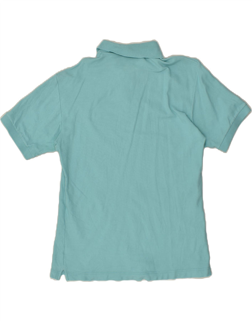 FILA Mens Polo Shirt IT 48 Medium Turquoise Cotton | Vintage Fila | Thrift | Second-Hand Fila | Used Clothing | Messina Hembry 