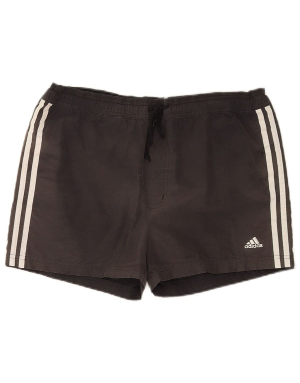 Adidas Mens Swimwear Medium  Black Cotton