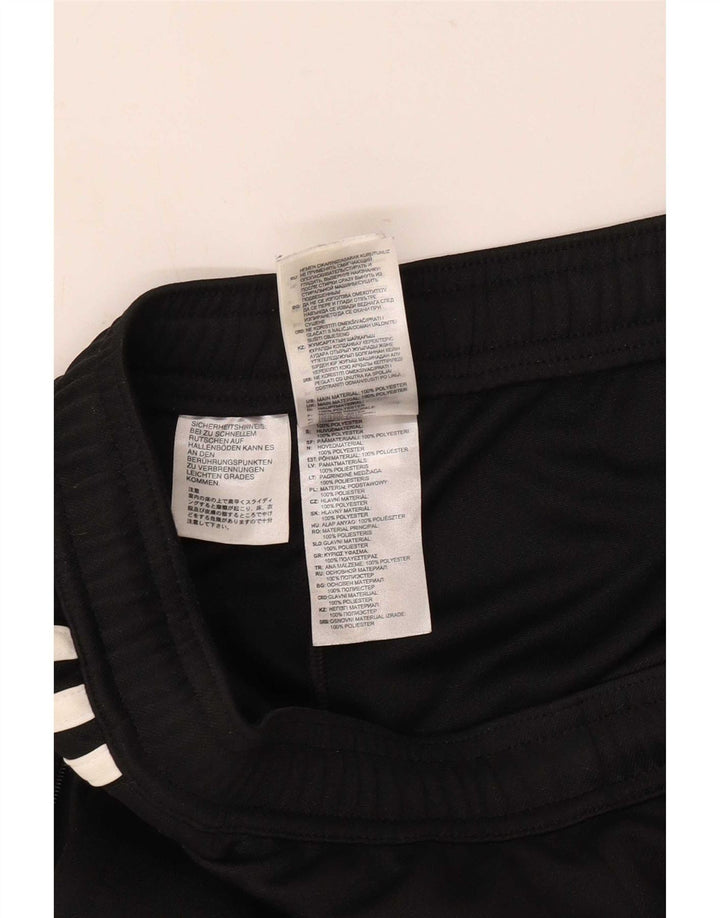 Adidas Mens Climalite Tracksuit Trousers Small Black Polyester