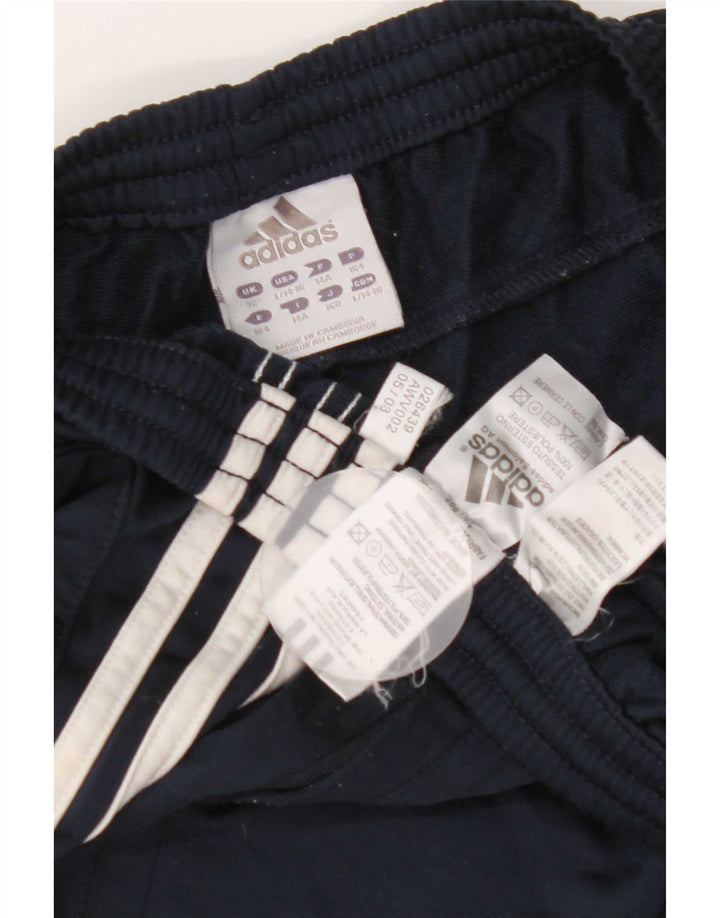 Adidas Girls Tracksuit Trousers 13-14 Years  Navy Blue Polyester
