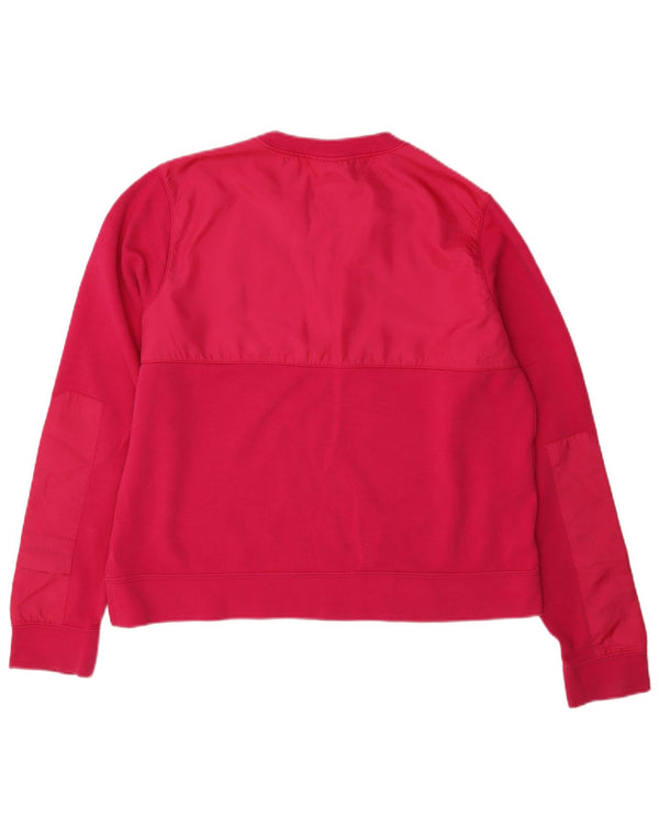 Nike Womens Sweatshirt Jumper UK 16 Large Pink