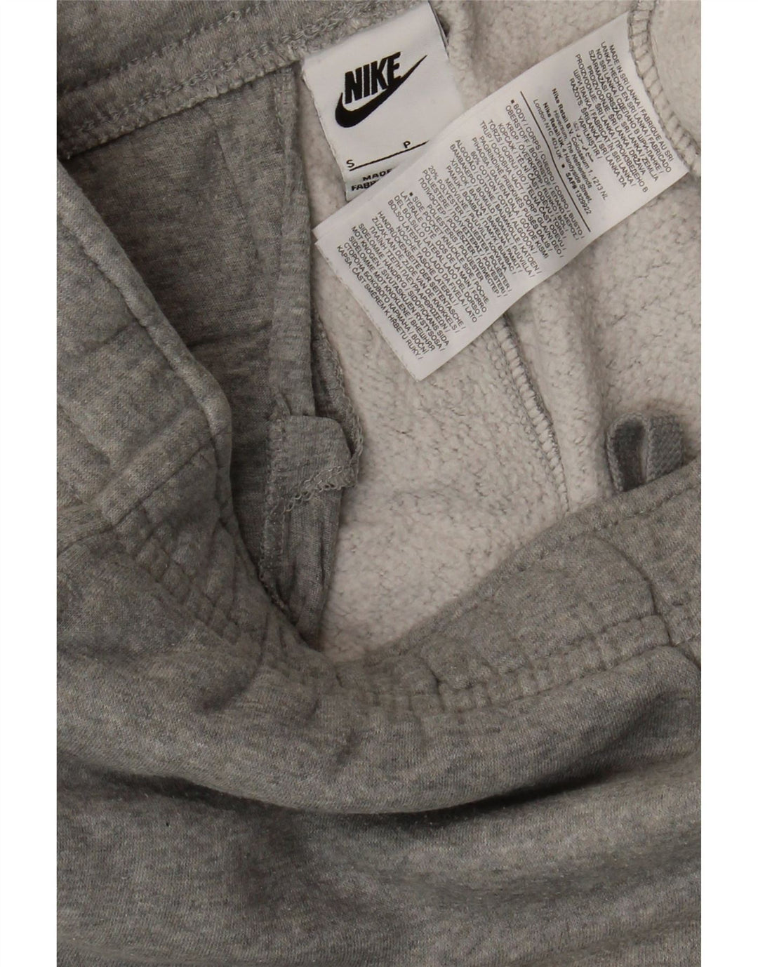 Nike Mens Tracksuit Trousers Joggers Small  Grey Flecked Cotton