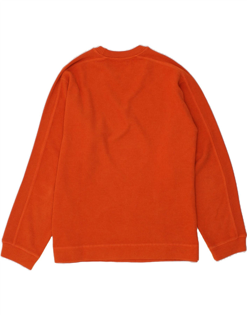 JOOP Mens Crew Neck Jumper Sweater 2XL Orange Cotton Vintage Joop and Second-Hand Joop from Messina Hembry 