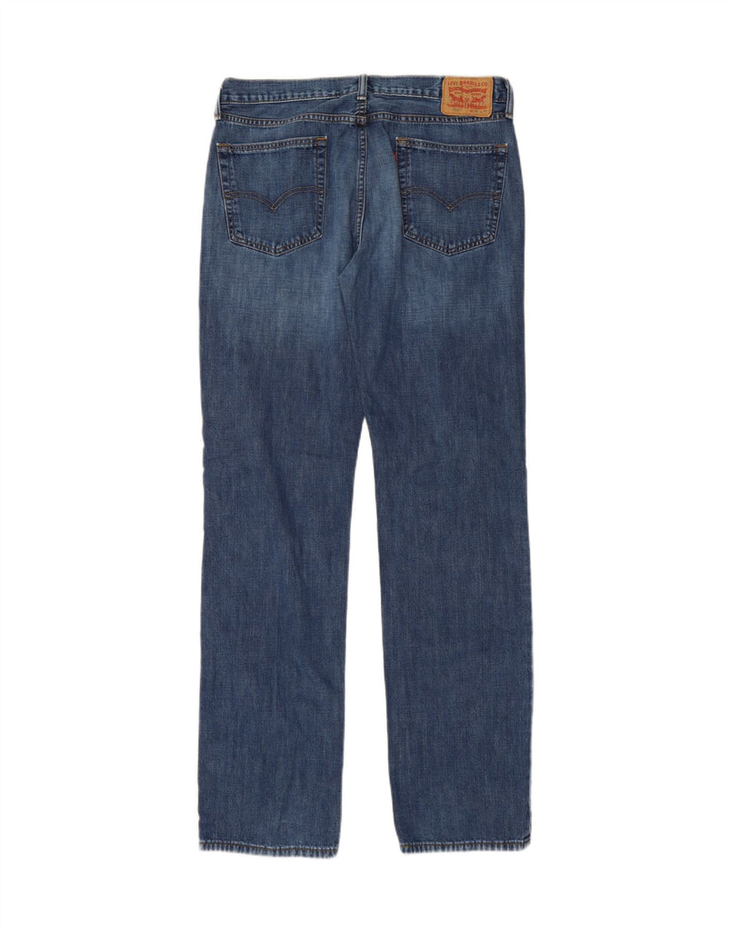 LEVI'S Mens 514 Straight Jeans W36 L36 Blue Vintage Levi's and Second-Hand Levi's from Messina Hembry 