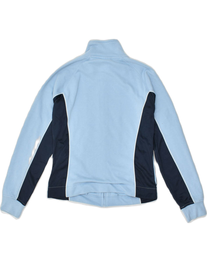 REEBOK Womens Tracksuit Top Jacket UK 14 Medium Blue Polyester | Vintage Reebok | Thrift | Second-Hand Reebok | Used Clothing | Messina Hembry 
