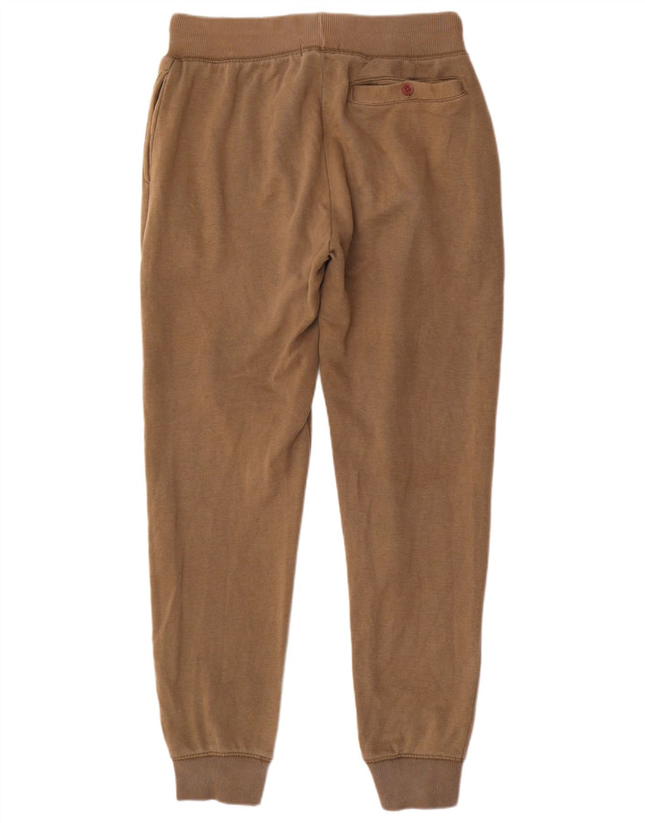 French Connection Mens Tracksuit Trousers Joggers Medium Khaki Cotton