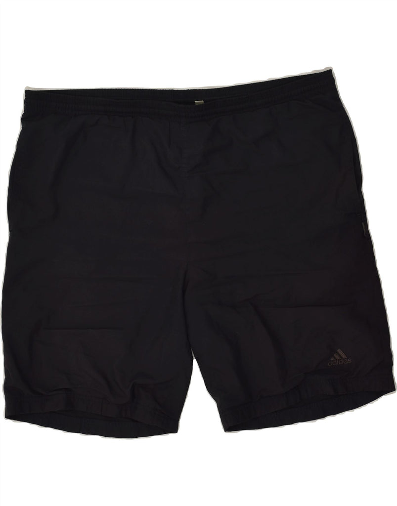 ADIDAS Mens Sport Shorts XL Black | Vintage Adidas | Thrift | Second-Hand Adidas | Used Clothing | Messina Hembry 