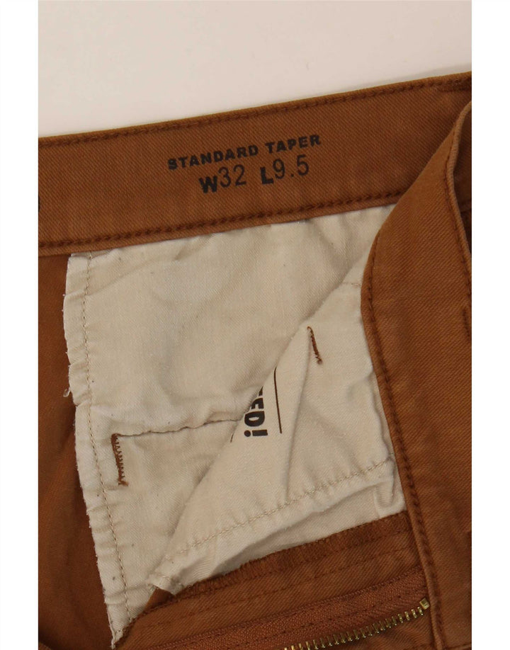 Levi's Mens Standard Tapered Chino Shorts W32 Medium Brown Cotton