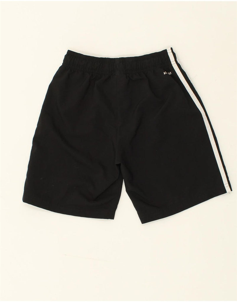 ADIDAS Boys Sport Shorts 9-10 Years Black Polyester | Vintage Adidas | Thrift | Second-Hand Adidas | Used Clothing | Messina Hembry 