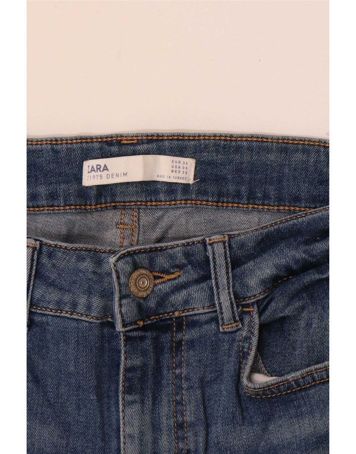 Zara Womens Slim Jeans EU 38 Small W28 L28 Blue
