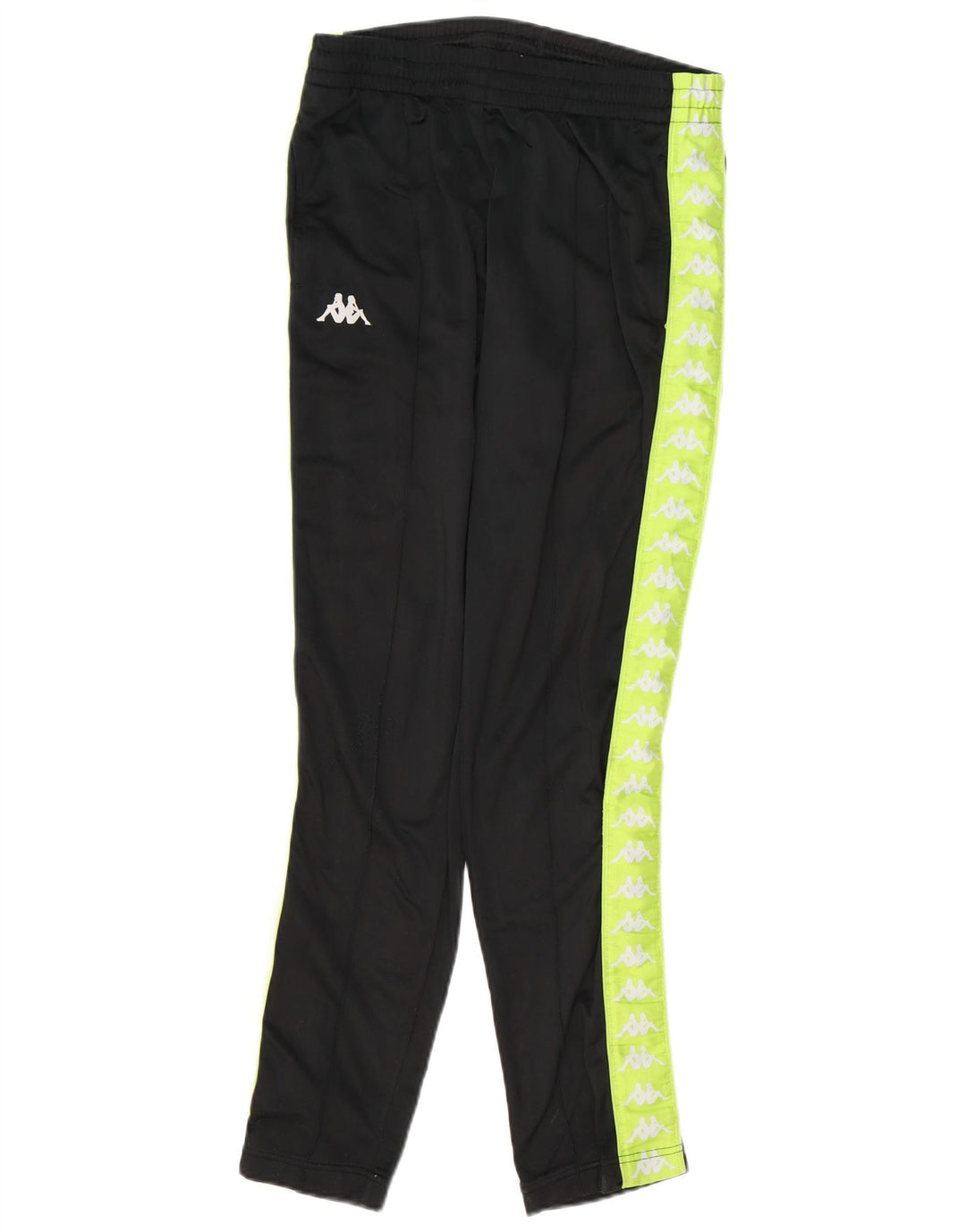 KAPPA Boys Graphic Full Tracksuit 15-16 Years  Black Colourblock Polyester