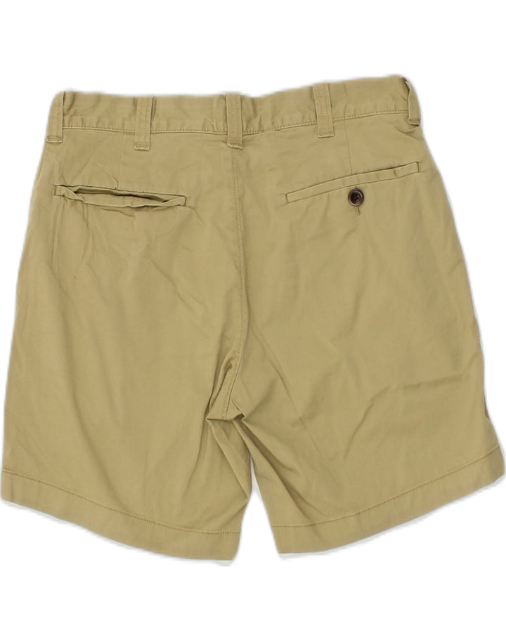 J. CREW Womens Chino Shorts W28 Medium  Khaki Cotton | Vintage J. Crew | Thrift | Second-Hand J. Crew | Used Clothing | Messina Hembry 