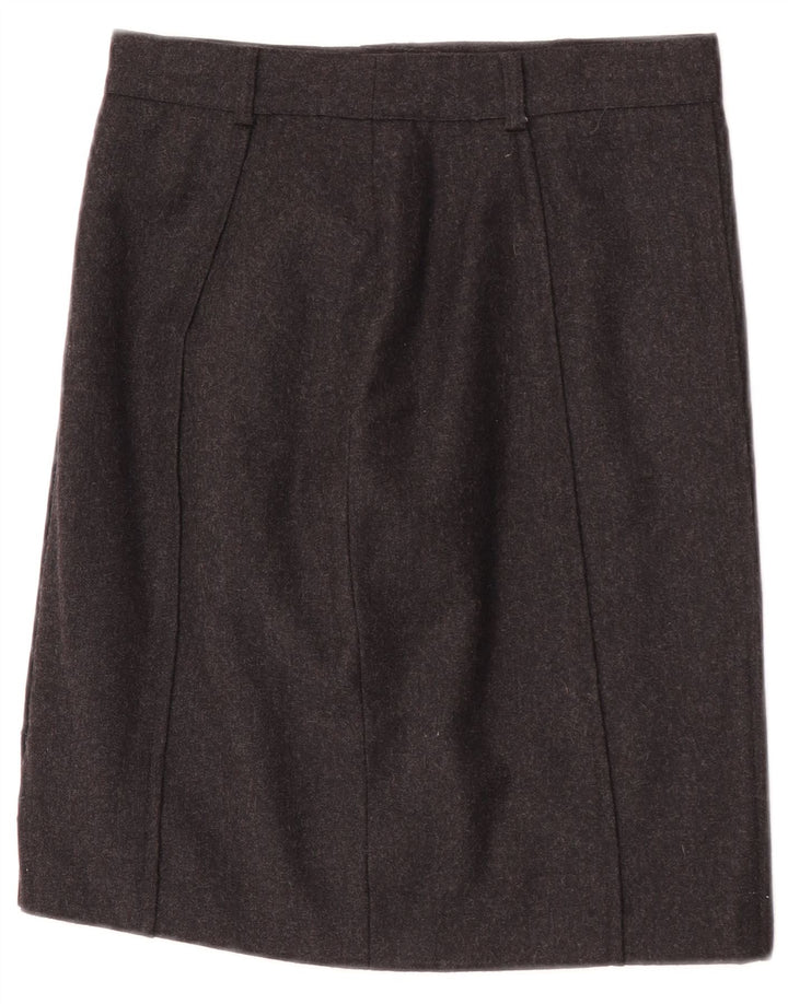 Vintage Womens Straight Skirt  W26 Small Grey
