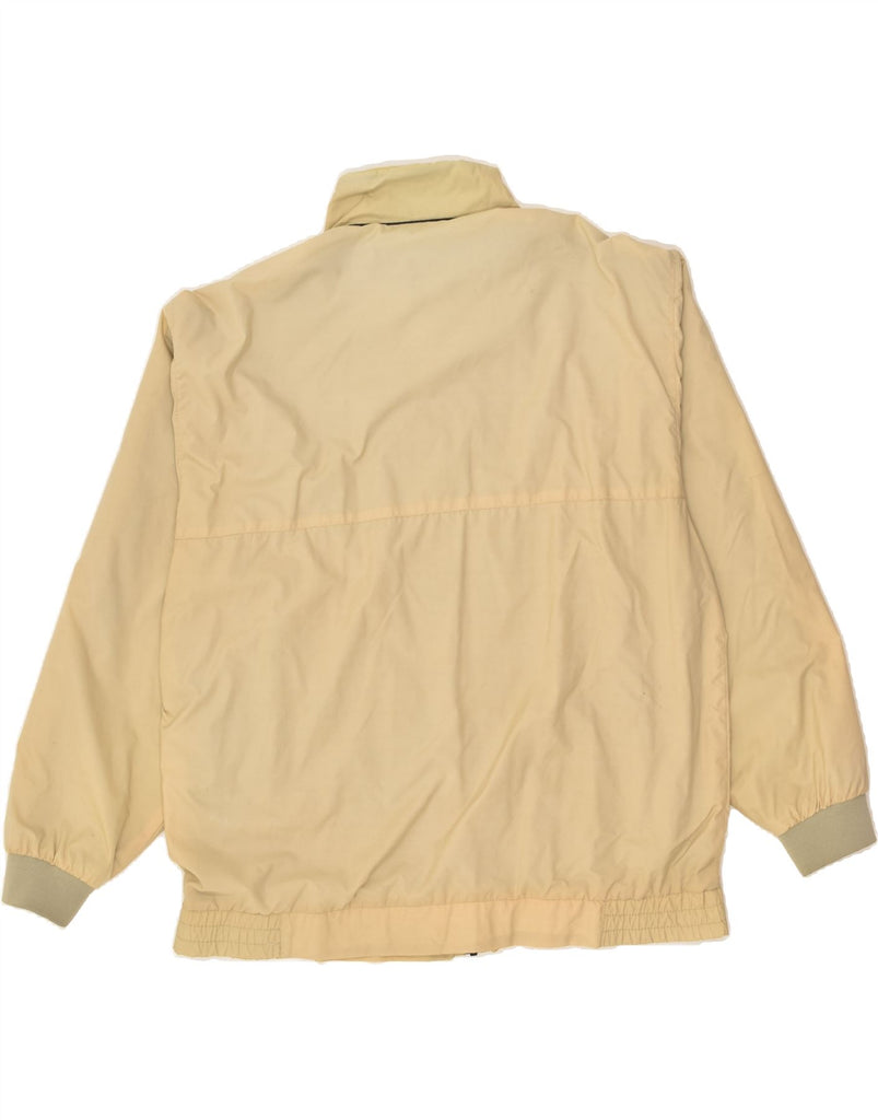 HELLY HANSEN Mens Bomber Jacket UK 40 Large Beige Polyester | Vintage Helly Hansen | Thrift | Second-Hand Helly Hansen | Used Clothing | Messina Hembry 