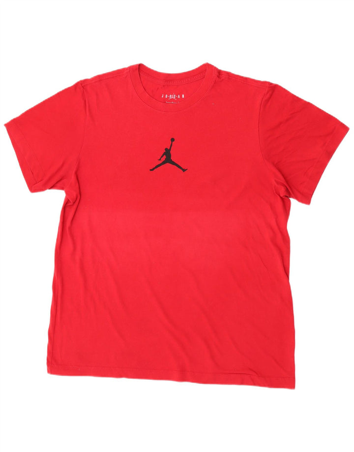Jordan Mens Graphic T-Shirt Top Large Red