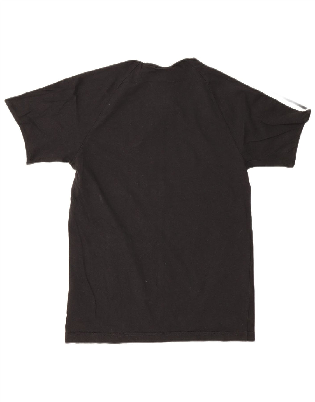 Adidas Mens T-Shirt Top Small Black Cotton