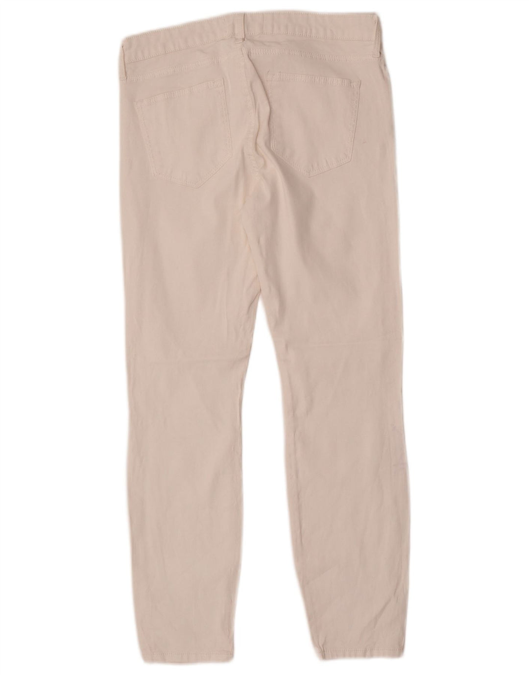 Zara Womens Slim Casual Trousers EU 40 Medium W30 L27 White