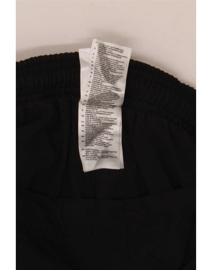 Adidas Womens Tracksuit Trousers UK 16 Large Black Polyester