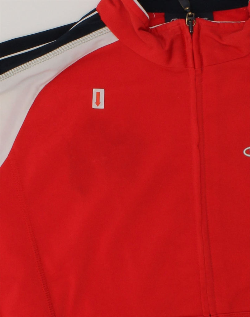 CHAMPION Boys Tracksuit Top Jacket 7-8 Years Small Red Colourblock | Vintage Champion | Thrift | Second-Hand Champion | Used Clothing | Messina Hembry 