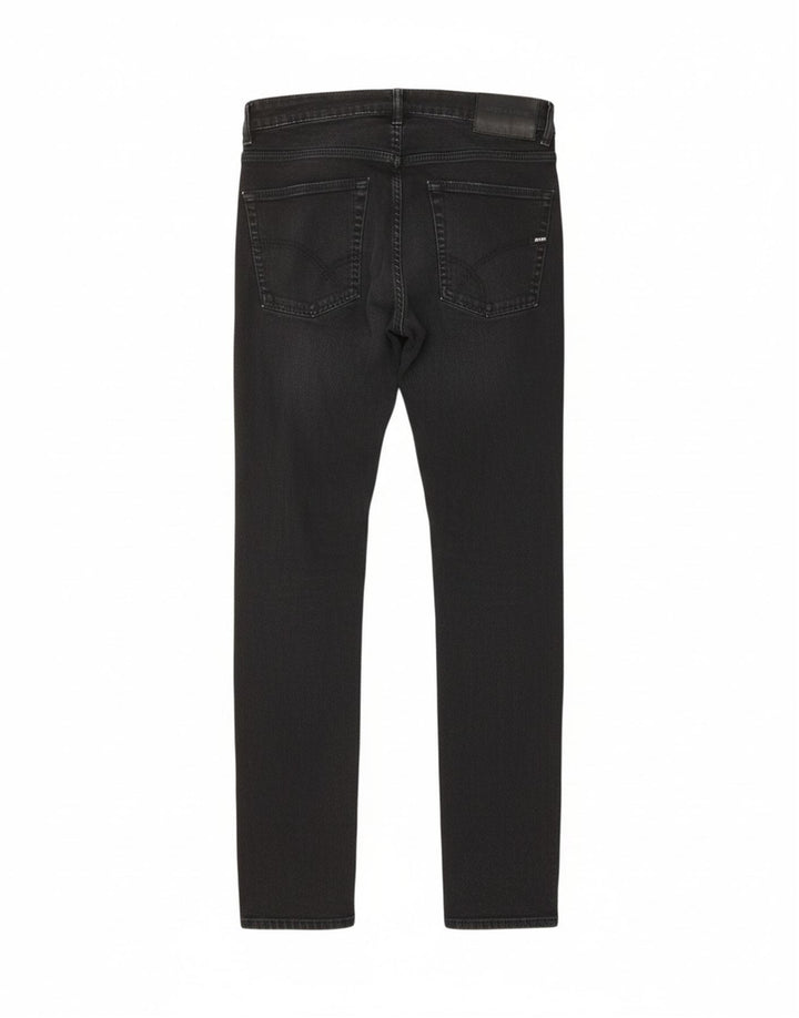 GAS Mens Albert Slim Jeans W30 L32 Black Cotton